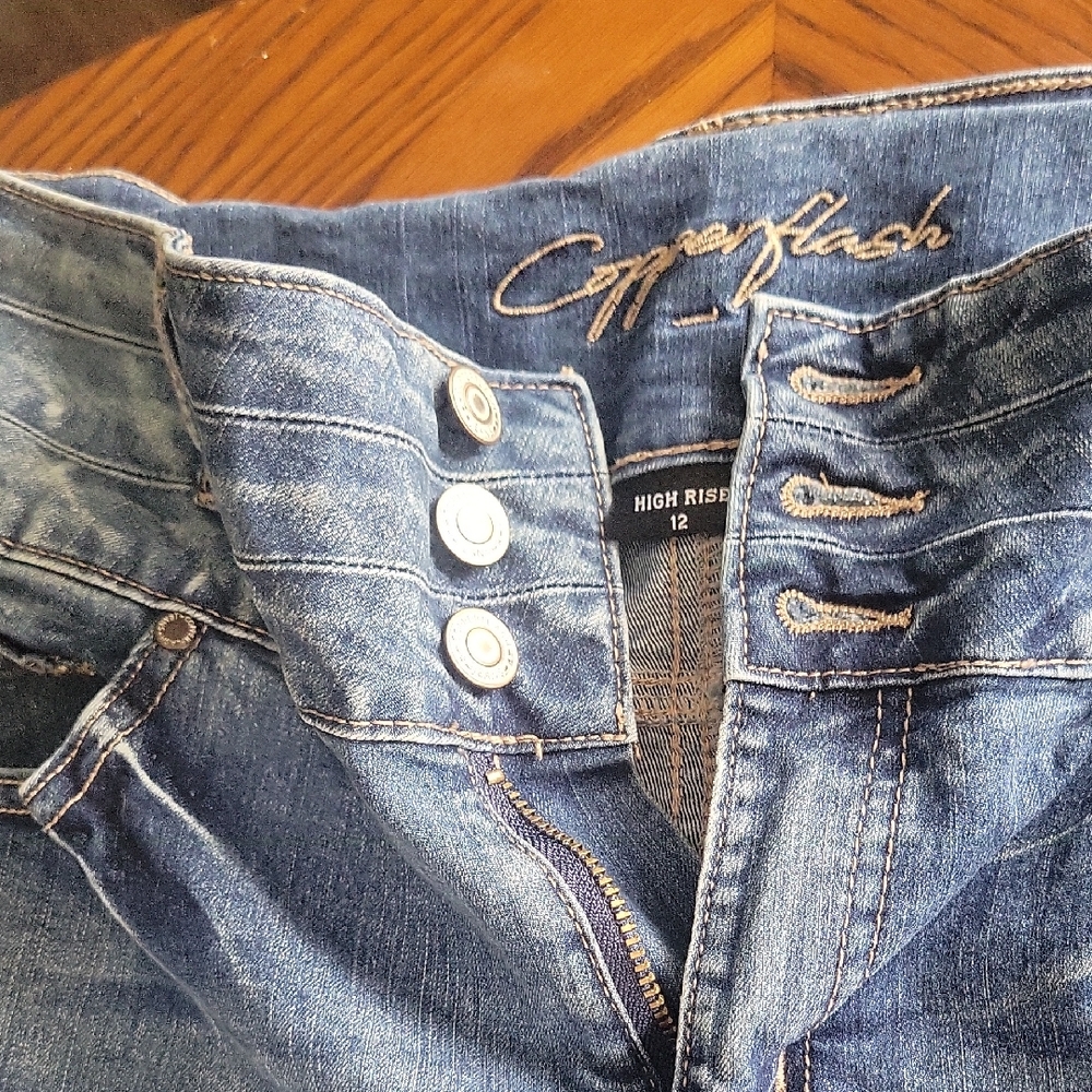 Women's Blue High Rise Jeans